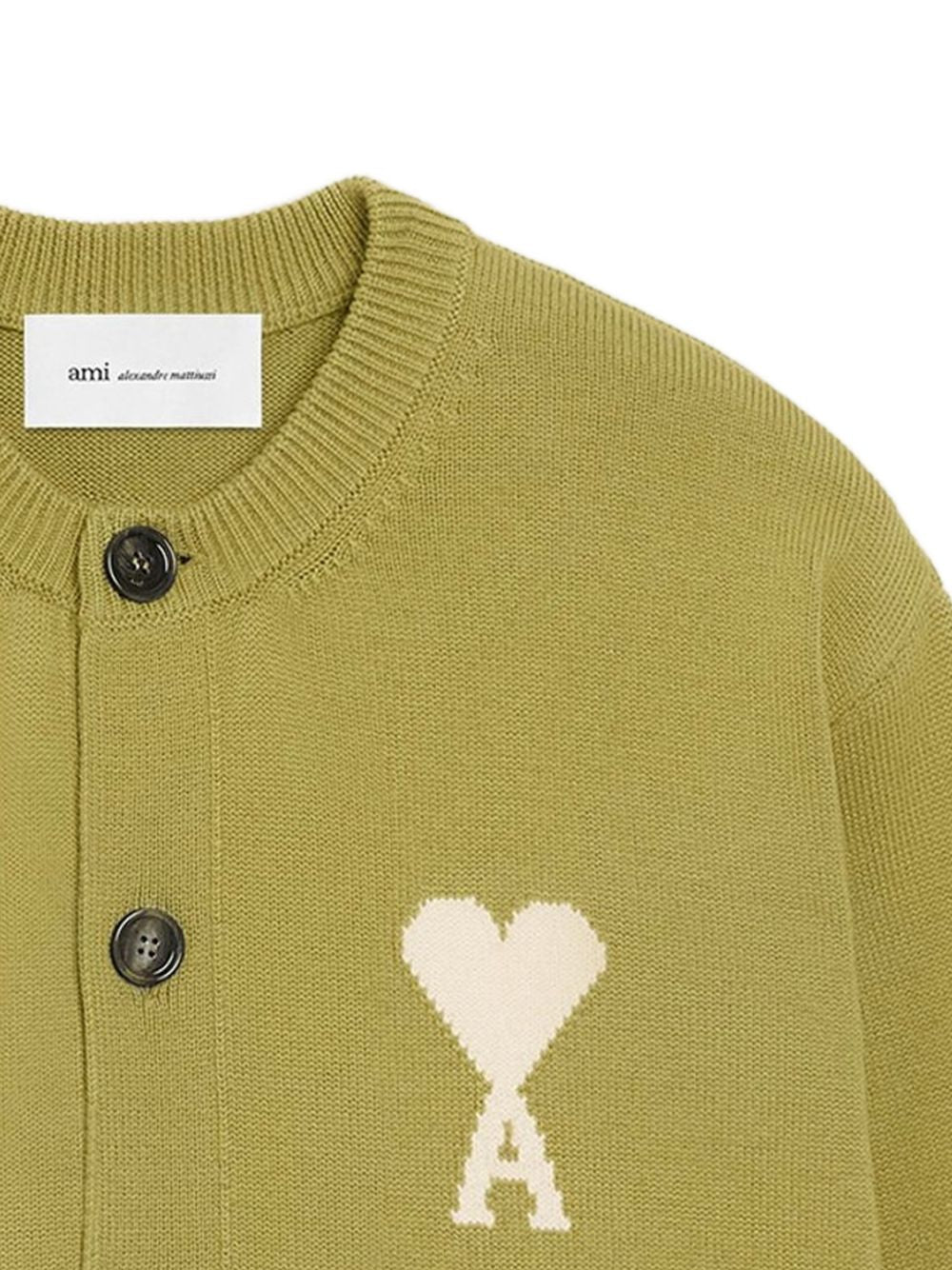 Cardigan con logo Ami de coeur AMI Paris - donna 