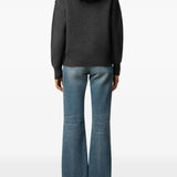 Maglione girocollo in grigio scuro Ami Paris - unisex 