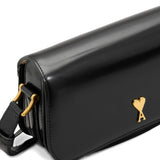 Borsa a spalla mini Paris Paris in nero ami paris - unisex 