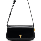 Borsa a spalla mini Paris Paris in nero ami paris - unisex 