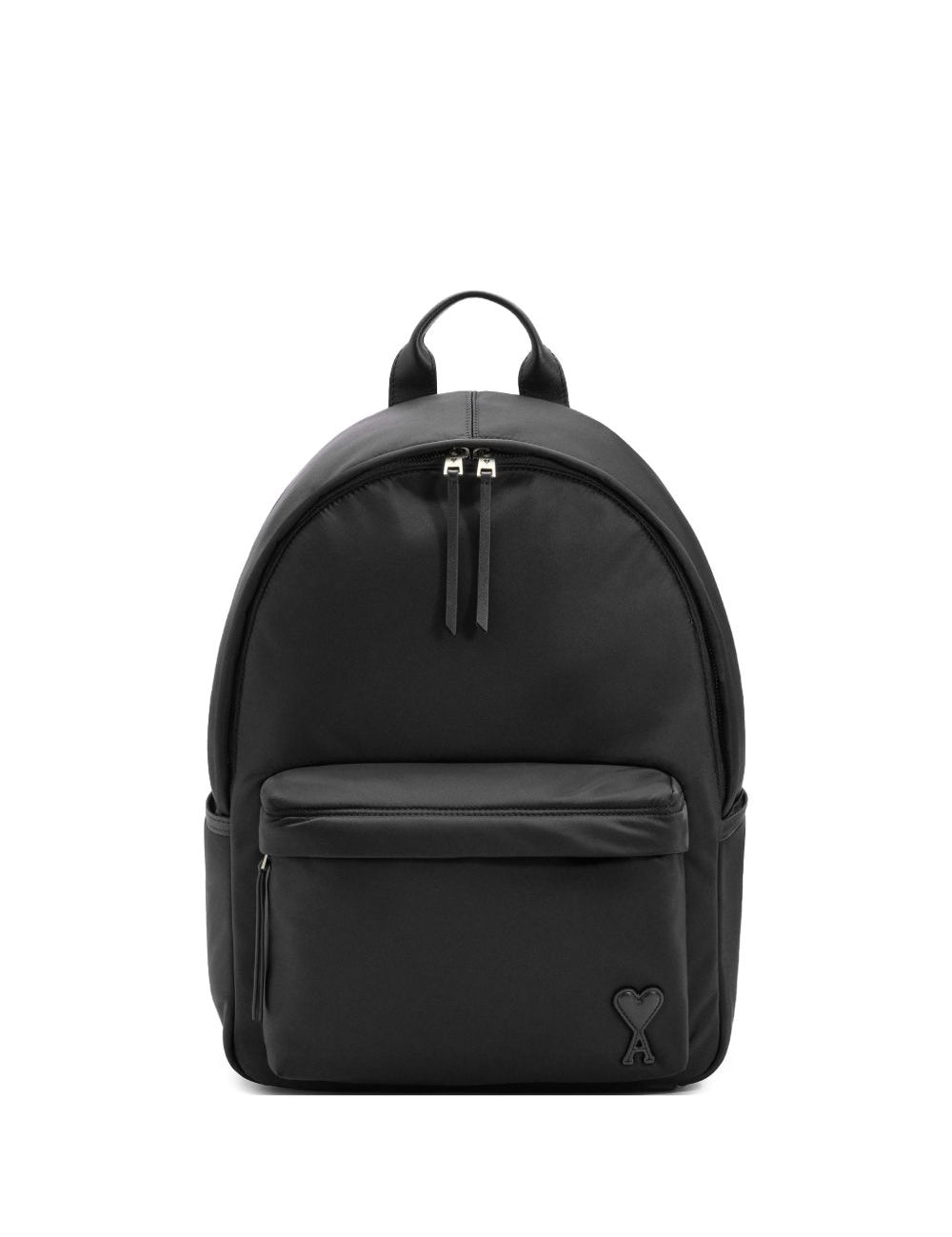 Zaino marcel in nylon in nero Ami paris - unisex 