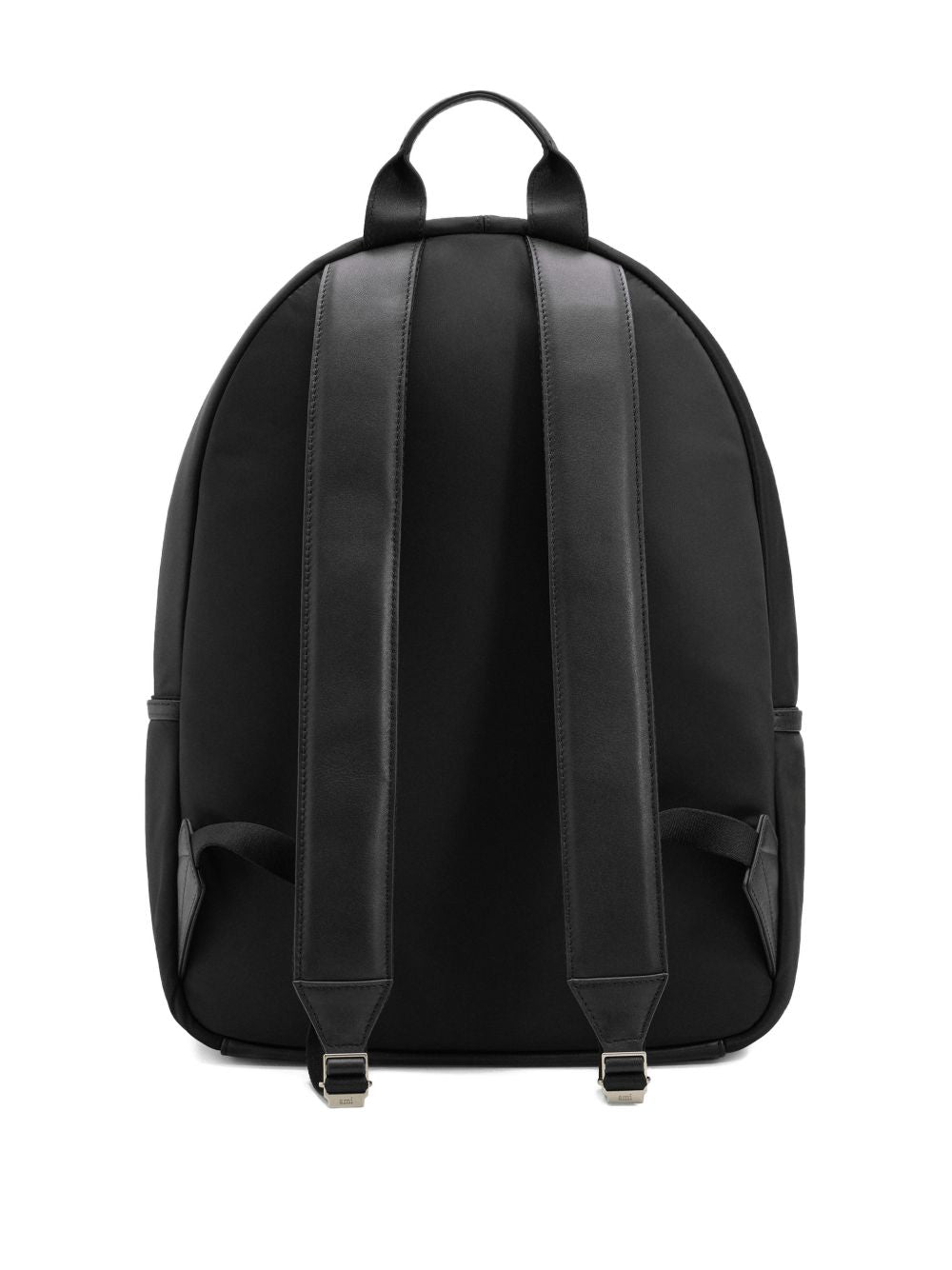 Zaino marcel in nylon in nero Ami paris - unisex 