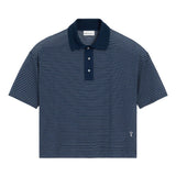 Polo Ami de Coeur in blu Ami paris - uomo 