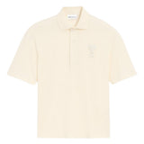 Polo Ami de Coeur con applicazione in bianco Ami paris - uomo 