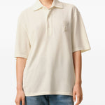 Polo Ami de Coeur con applicazione in bianco Ami paris - uomo 