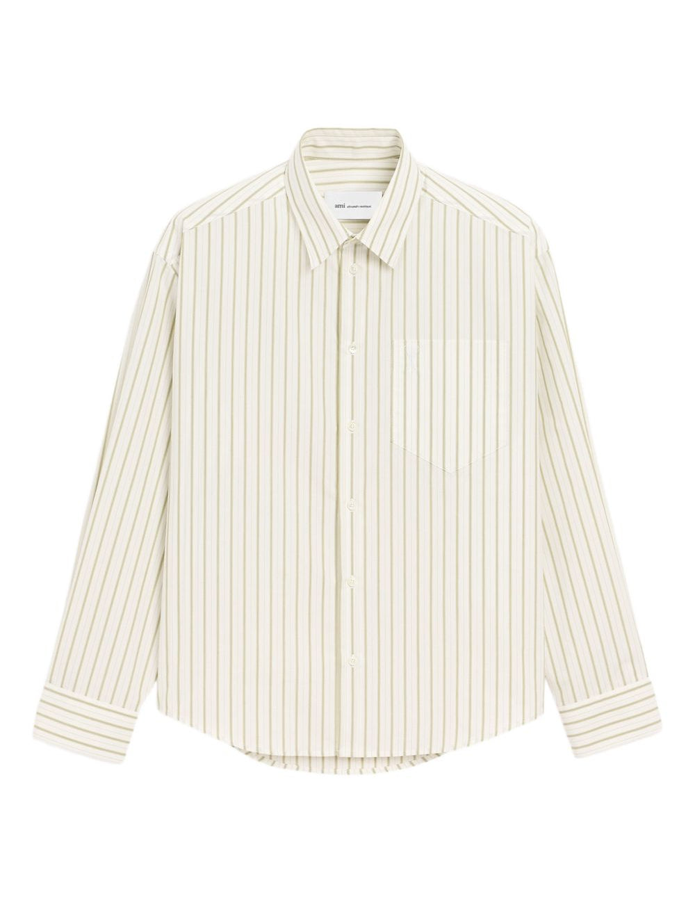 Camicia Ami de Coeur a righe in bianco Ami Paris - donna 