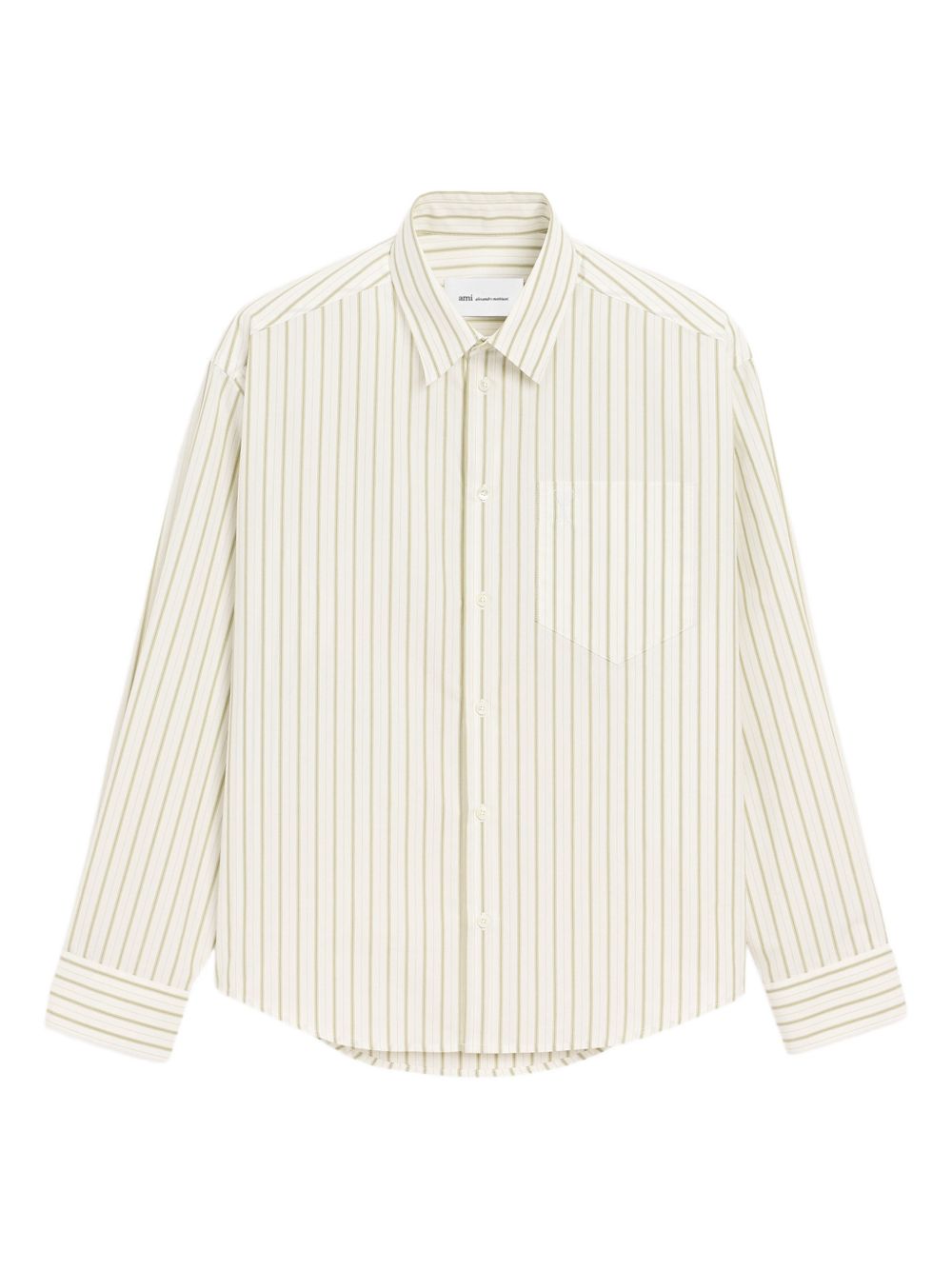Camicia Ami de Coeur a righe in bianco Ami Paris - donna 