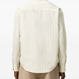 Camicia Ami de Coeur a righe in bianco Ami Paris - donna 