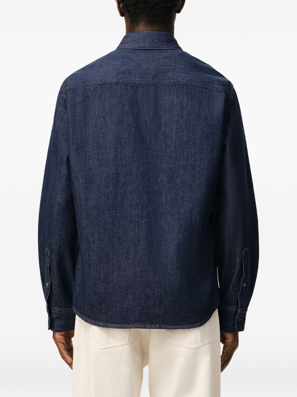 Camicia in denim blu Ami Paris - donna 