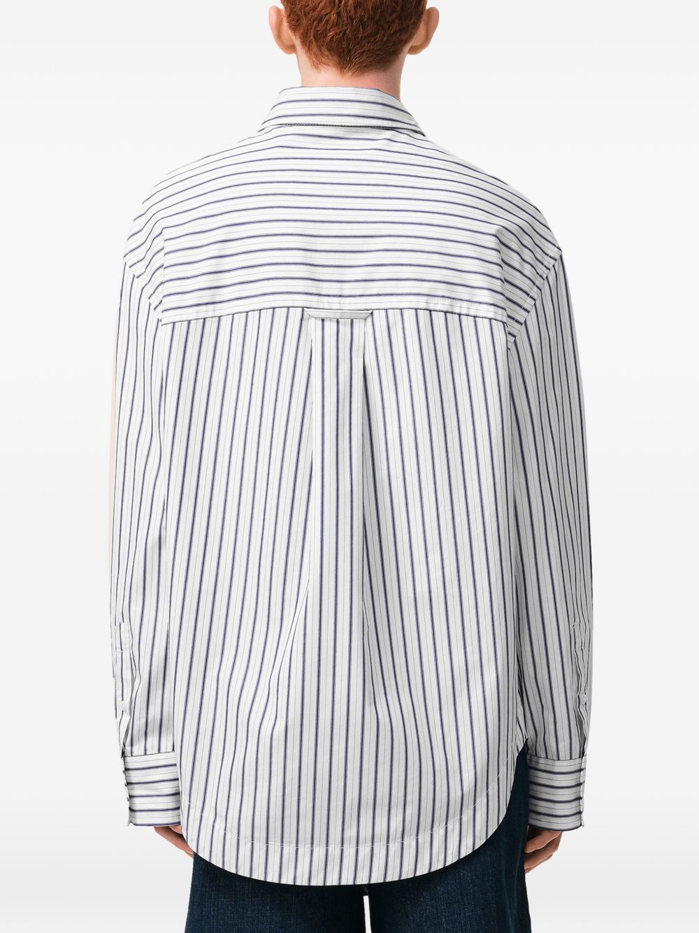 Camicia ami de coeur a righe in blu e bianco Ami Paris - donna 