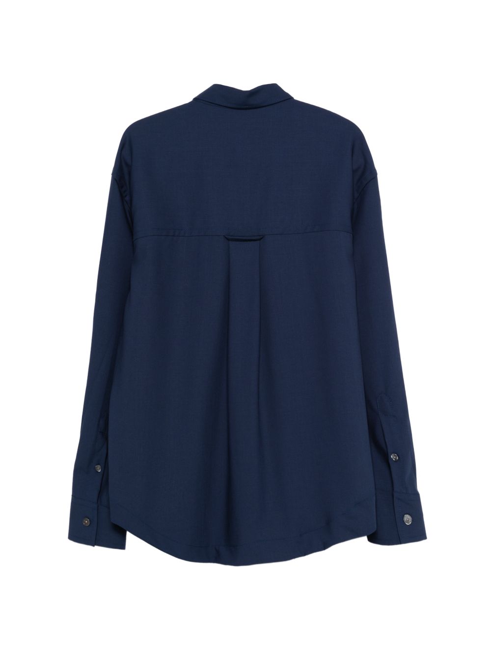 Camicia con tasche in blu AMI Paris - donna 