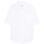 Camicia lunga Ami de Coeur in bianco Ami Paris - donna 