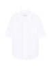 Ami de Coeur Long Shirt in White Ami Paris - women