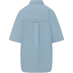 Camicia lunga Ami de Coeur in azzurro Ami Paris - donna 