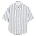 Camicia Ami de Coeur a righe in bianco Ami Paris - donna 