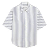 Camicia Ami de Coeur a righe in bianco Ami Paris - donna 