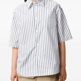 Camicia Ami de Coeur a righe in bianco Ami Paris - donna 