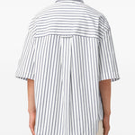 Camicia Ami de Coeur a righe in bianco Ami Paris - donna 