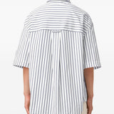 Camicia Ami de Coeur a righe in bianco Ami Paris - donna 