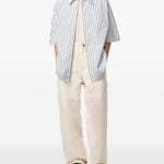 Camicia Ami de Coeur a righe in bianco Ami Paris - donna 