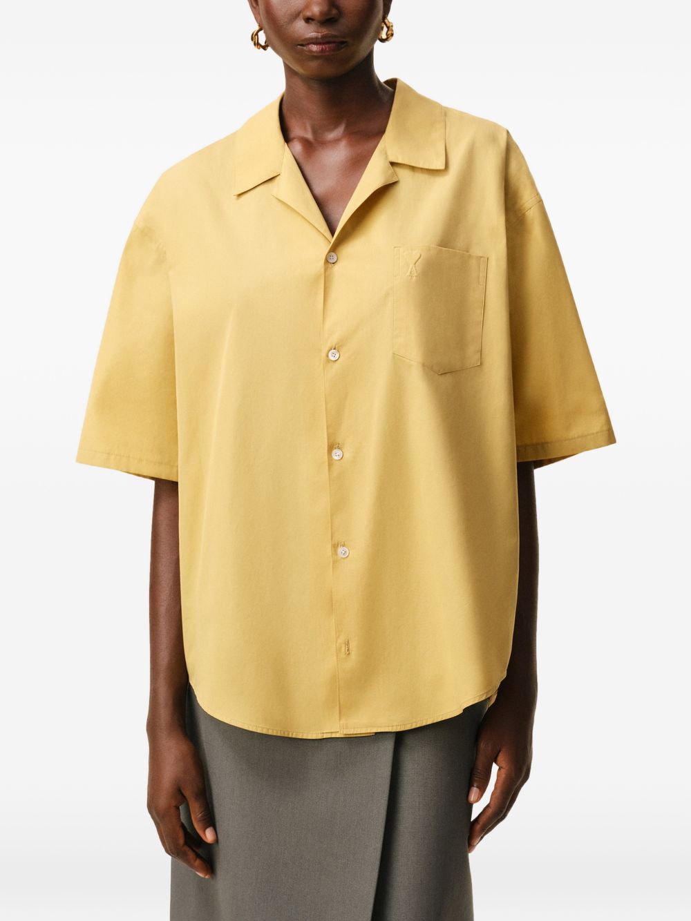 Camicia Ami de Coeur in giallo Ami Paris - donna 