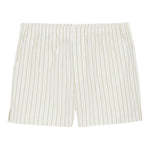 Shorts a righe in bianco Ami paris - uomo 