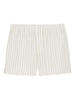 Ami Paris White Striped Shorts - Men