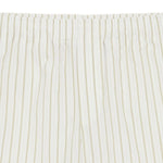 Shorts a righe in bianco Ami paris - uomo 