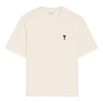 T-shirt Grafica Place Des Victoires in bianco Ami paris - uomo 