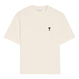 T-shirt Grafica Place Des Victoires in bianco Ami paris - uomo 