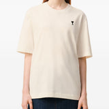 T-shirt Grafica Place Des Victoires in bianco Ami paris - uomo 
