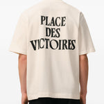 T-shirt Grafica Place Des Victoires in bianco Ami paris - uomo 