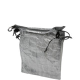 Borsa a tracolla con stampa logo in grigio And wander - uomo 