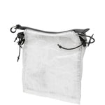 Borsa a tracolla con stampa logo in grigio And wander - uomo 