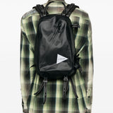 Zaino impermeabile in nero And wander - uomo 