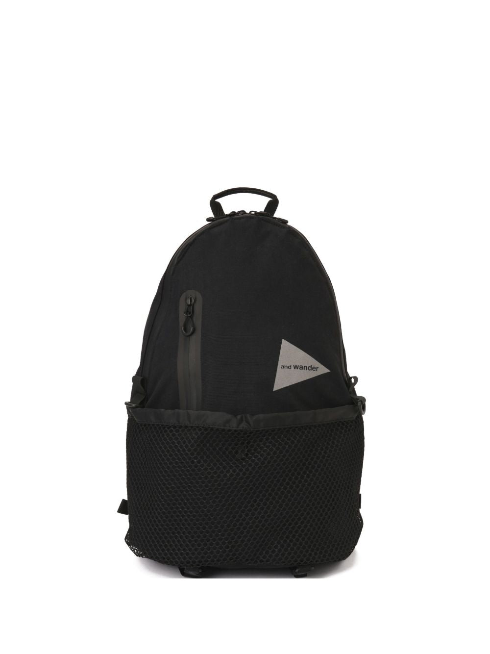 Zaino con stampa in nero And wander - uomo 