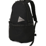 Zaino con stampa in nero And wander - uomo 