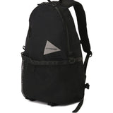 Zaino con stampa in nero And wander - uomo 