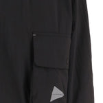 Giacca con cappuccio in nero And wander - uomo 