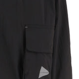 Giacca con cappuccio in nero And wander - uomo 