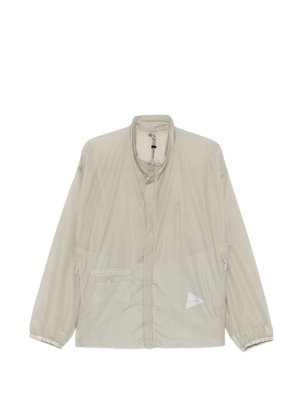 Giacca Ripstop in grigio And wander - uomo 