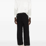 Pantaloni con tasche in nero and Wander - uomo 