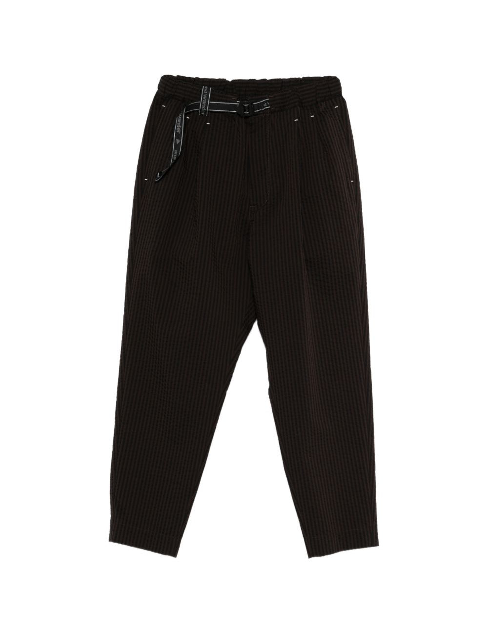 Pantaloni a righe in marrone and Wander - uomo 