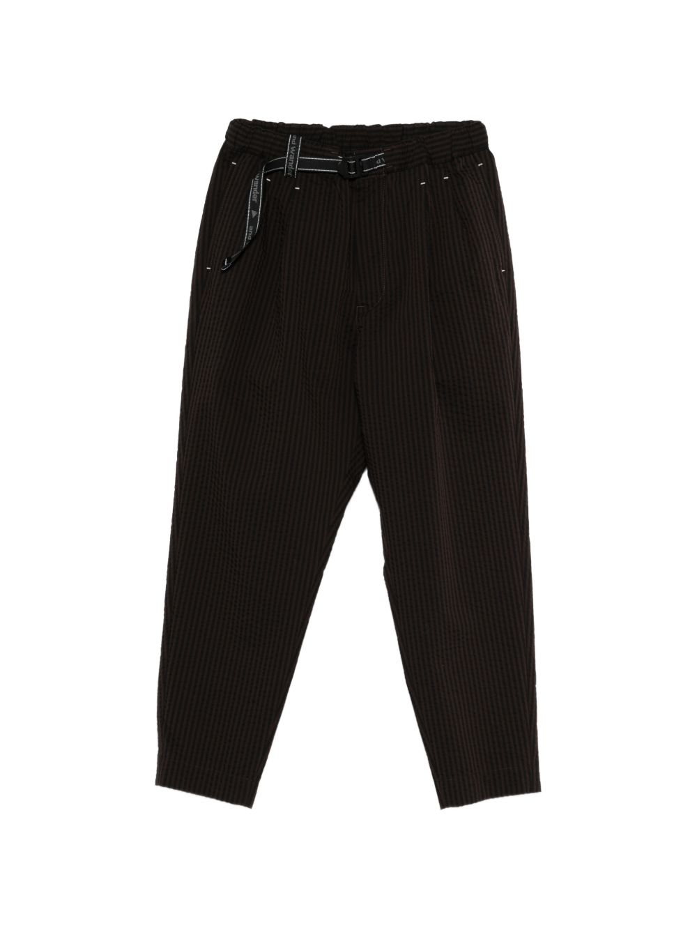 Pantaloni a righe in marrone and Wander - uomo 