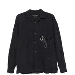Camicia a maniche lunghe in nero And wander - uomo 