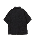 Camicia a maniche corte con tasca in nero And wander - uomo 