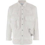 Camicia con tasche in bianco and Wander - uomo 