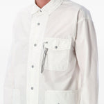 Giacca-camicia con tasche in bianco And wander - uomo 