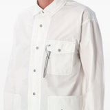 Giacca-camicia con tasche in bianco And wander - uomo 