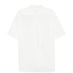 Camicia a maniche corte con moschettone in bainco And wander - uomo 
